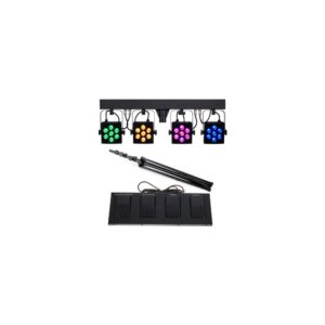 פנס PAR LED Stairville CLB4 Compact LED Bar 4 Bundle