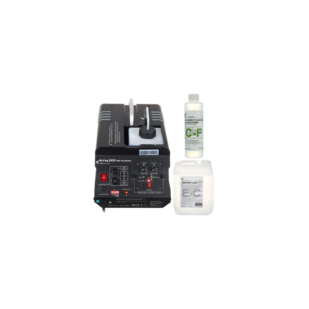 אפקט תאורה Stairville M-Fog 1000 DMX Fog Mach Bundle 1 אפקט תאורה Stairville M-Fog 1000 DMX Fog Mach Bundle — תמונת מוצר