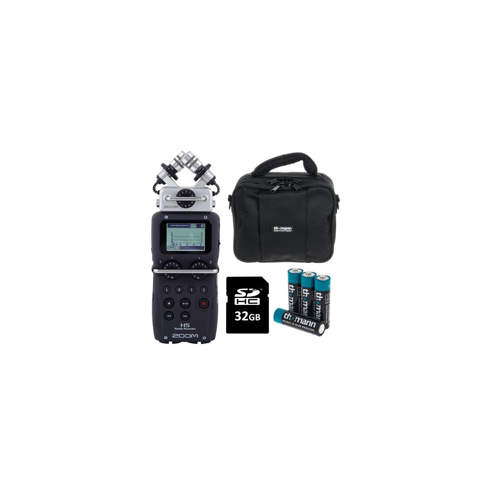 מקליט נייד Zoom H5 Bag Bundle 1 מקליט נייד Zoom H5 Bag Bundle — תמונת מוצר