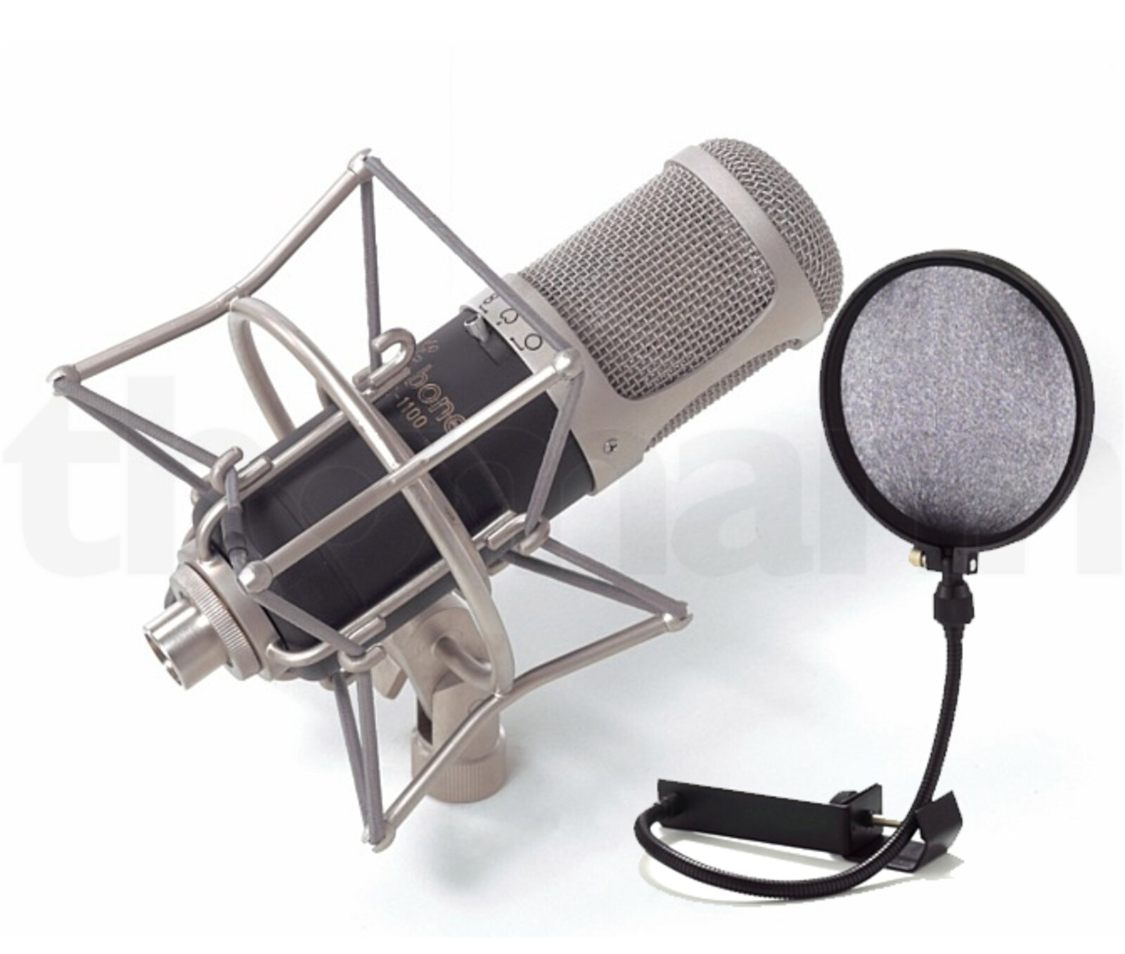 מיקרופון קונדנסר the t.bone SC 1100 + Popkiller 4 מיקרופון קונדנסר the t.bone SC 1100 + Popkiller — תמונה 4