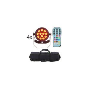 פנס PAR LED Fun Generation LED Pot 12x1W QCL RGB W Bundle