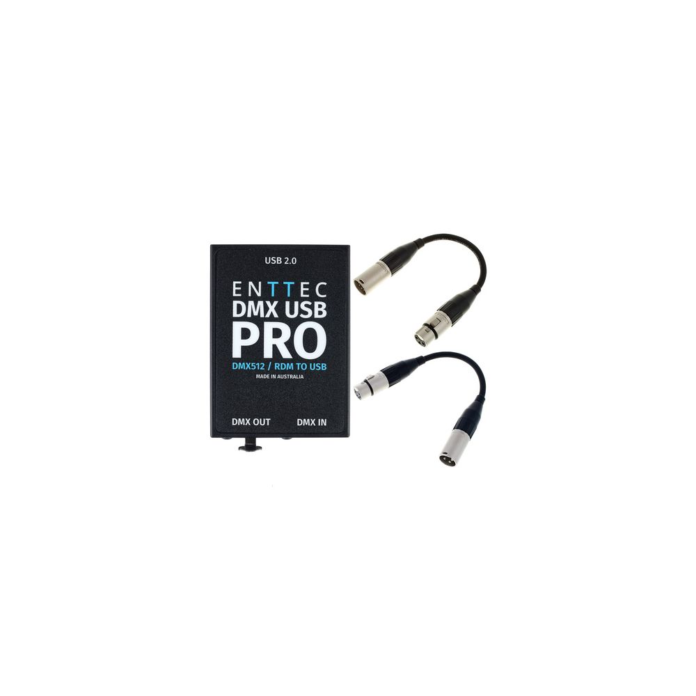 בקר תאורה Enttec DMX USB Pro Interface Bundle 1 בקר תאורה Enttec DMX USB Pro Interface Bundle — תמונת מוצר