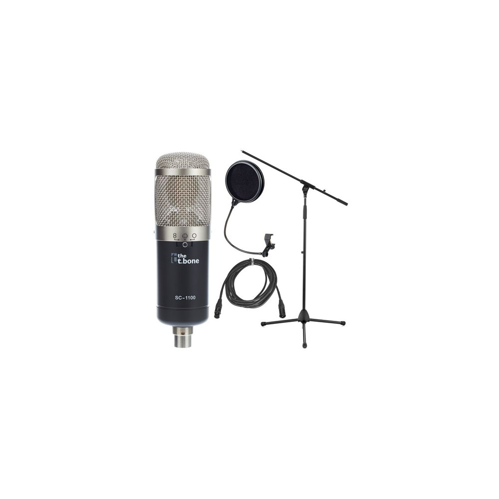 מיקרופון קונדנסר the t.bone SC 1100 Value-Set 1 מיקרופון קונדנסר the t.bone SC 1100 Value-Set — תמונת מוצר