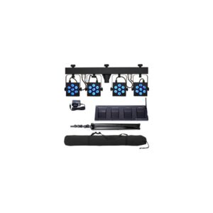 פנס PAR LED Stairville CLB5 RGB WW Compact LED Bundle