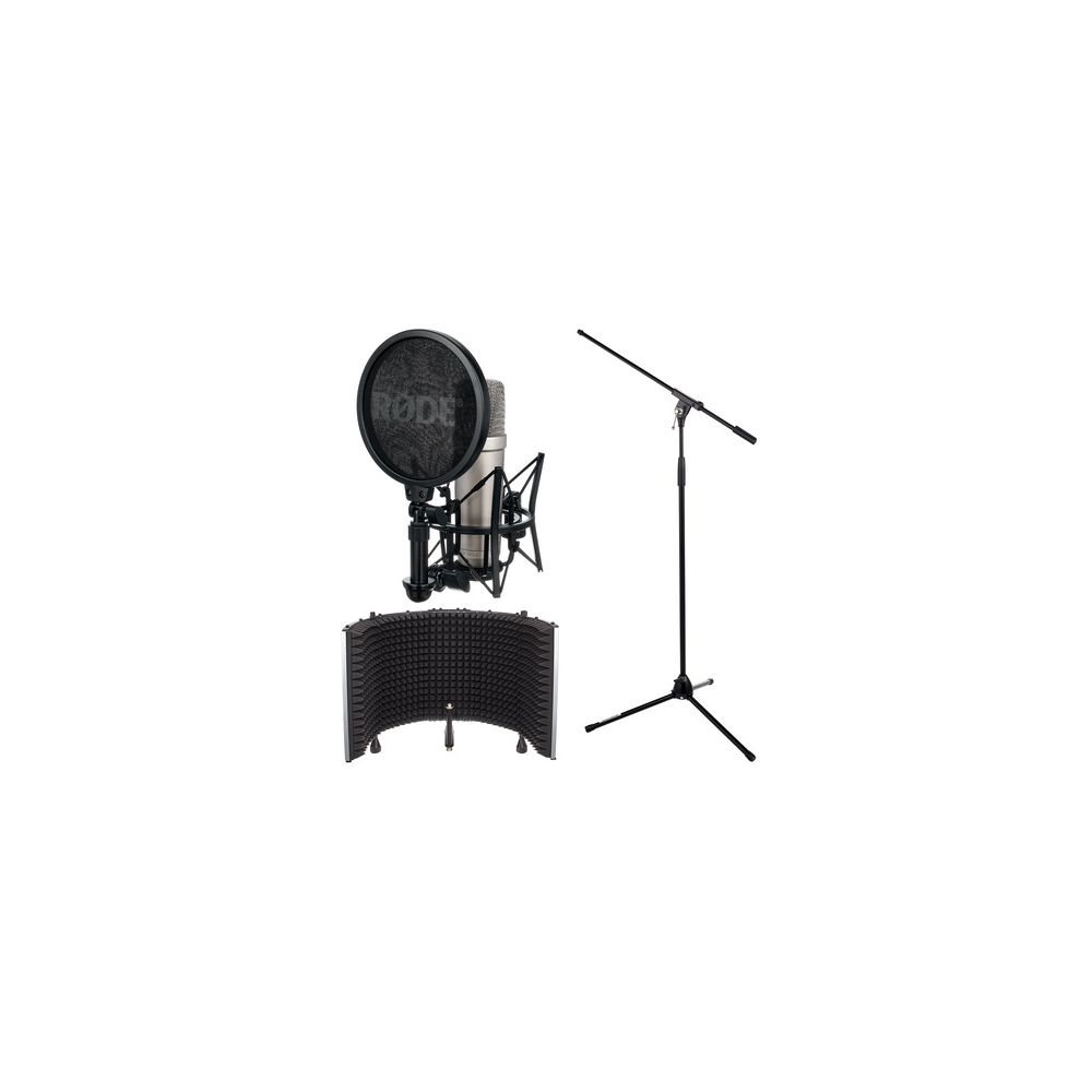 מיקרופון קונדנסר Rode NT1-A Compl. Micscreen Bundle 1 מיקרופון קונדנסר Rode NT1-A Compl. Micscreen Bundle — תמונת מוצר