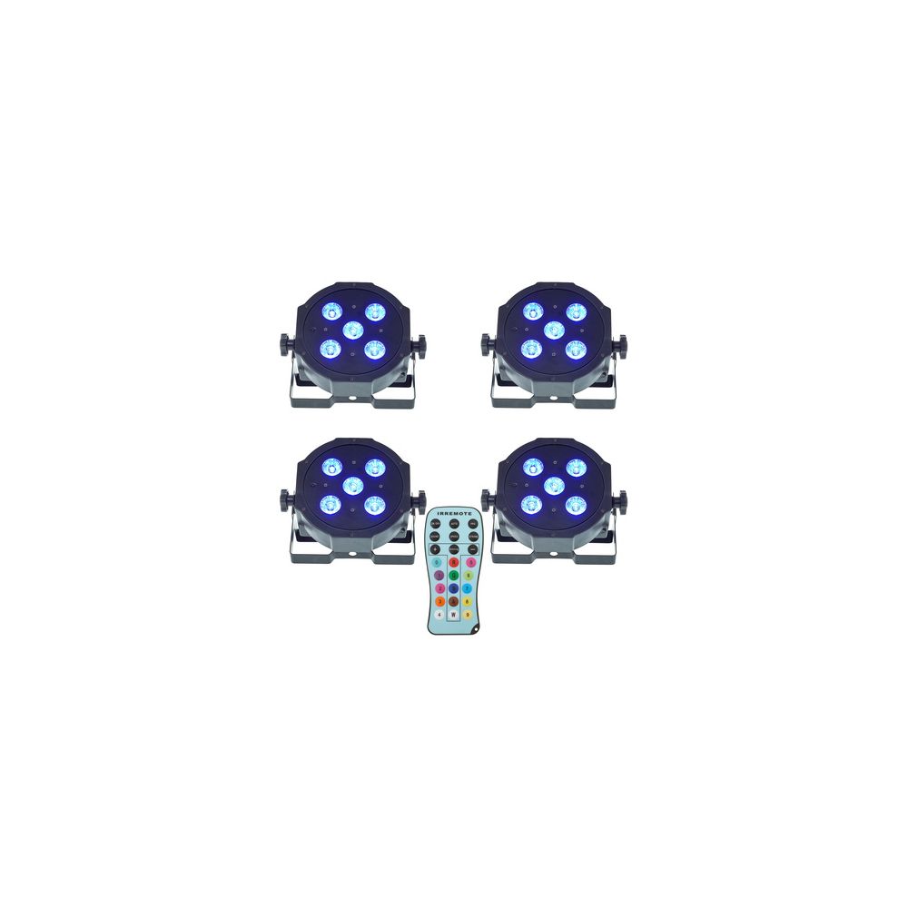 פנס PAR LED Fun Generation SePar Quad LED RGB UV Bundle 4 1 פנס PAR LED Fun Generation SePar Quad LED RGB UV Bundle 4 — תמונת מוצר