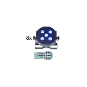 פנס PAR LED Fun Generation SePar Quad LED RGB UV Bundle