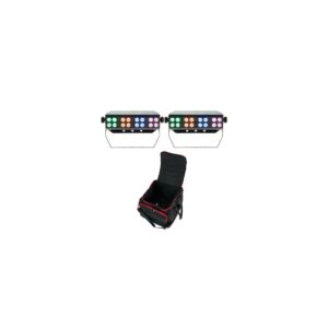 פנס PAR LED Stairville xBrick Quad 16x8W 2in1 Bundle