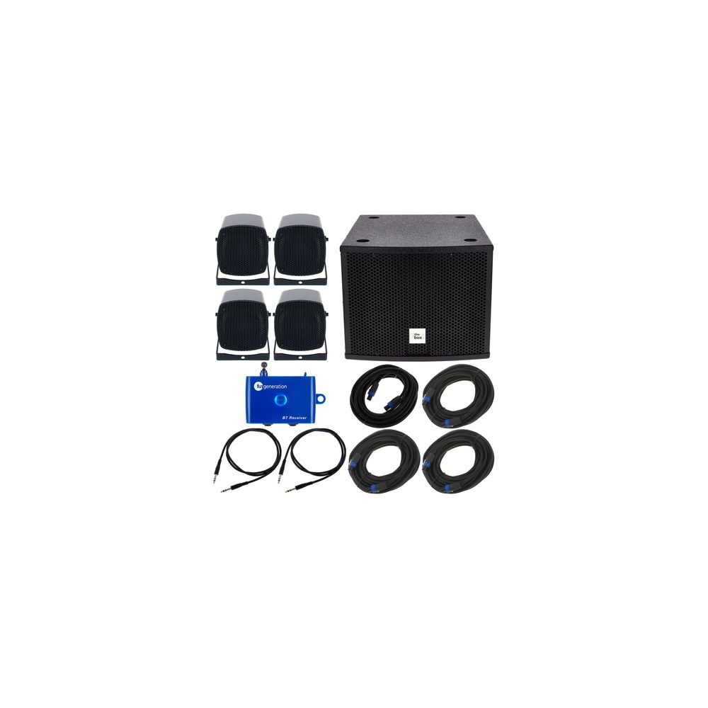 רמקול מוגבר the box pro Lounge Bluetooth Bundle M BK 1 רמקול מוגבר the box pro Lounge Bluetooth Bundle M BK — תמונת מוצר