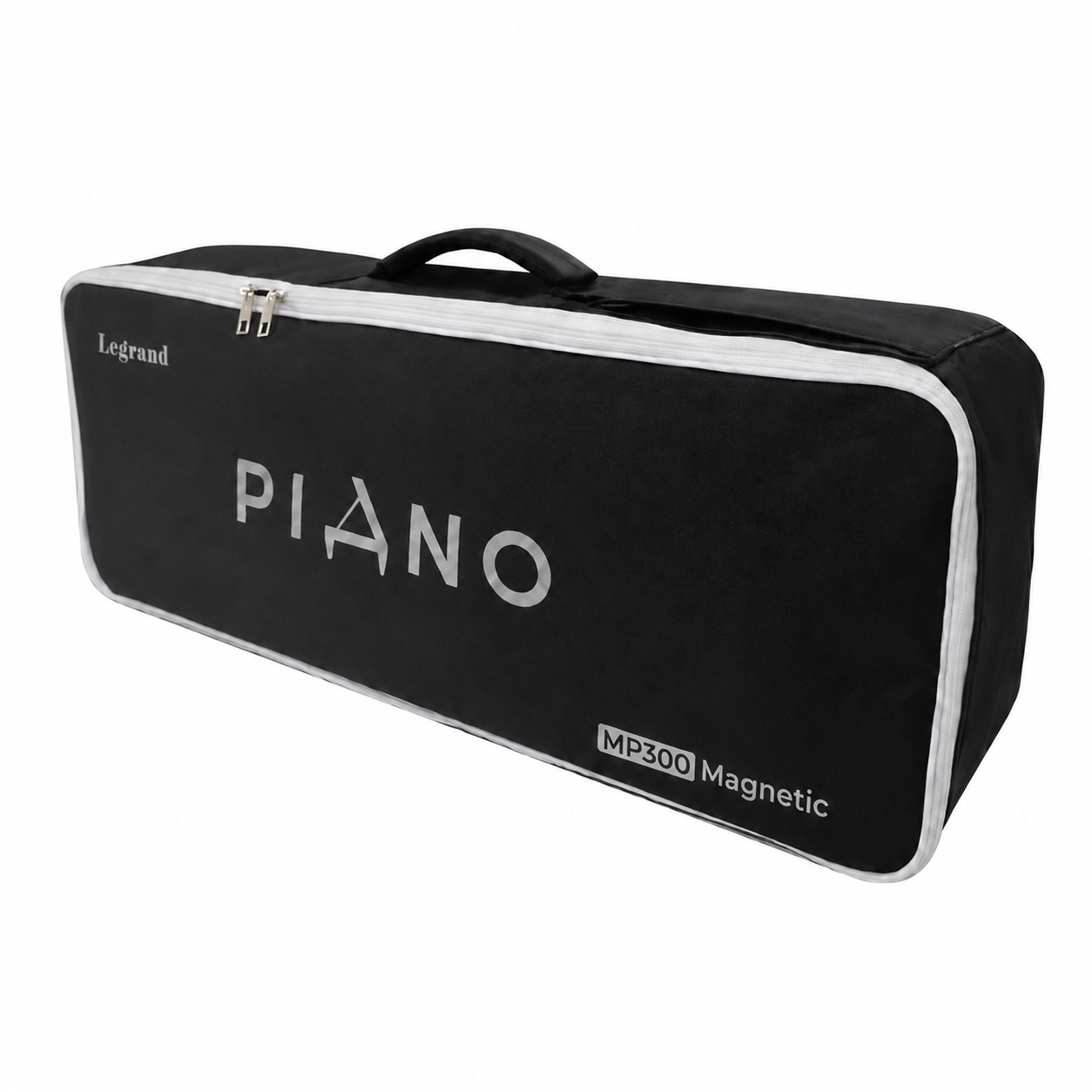 פסנתר מגנטי מתקפל LEGRAND MP300 לבן – 88 קלידים בגודל מלא, מתקפל מגנטית 4 פסנתר מגנטי מתקפל LEGRAND MP300 לבן – 88 קלידים בגודל מלא, מתקפל מגנטית — תמונה 4