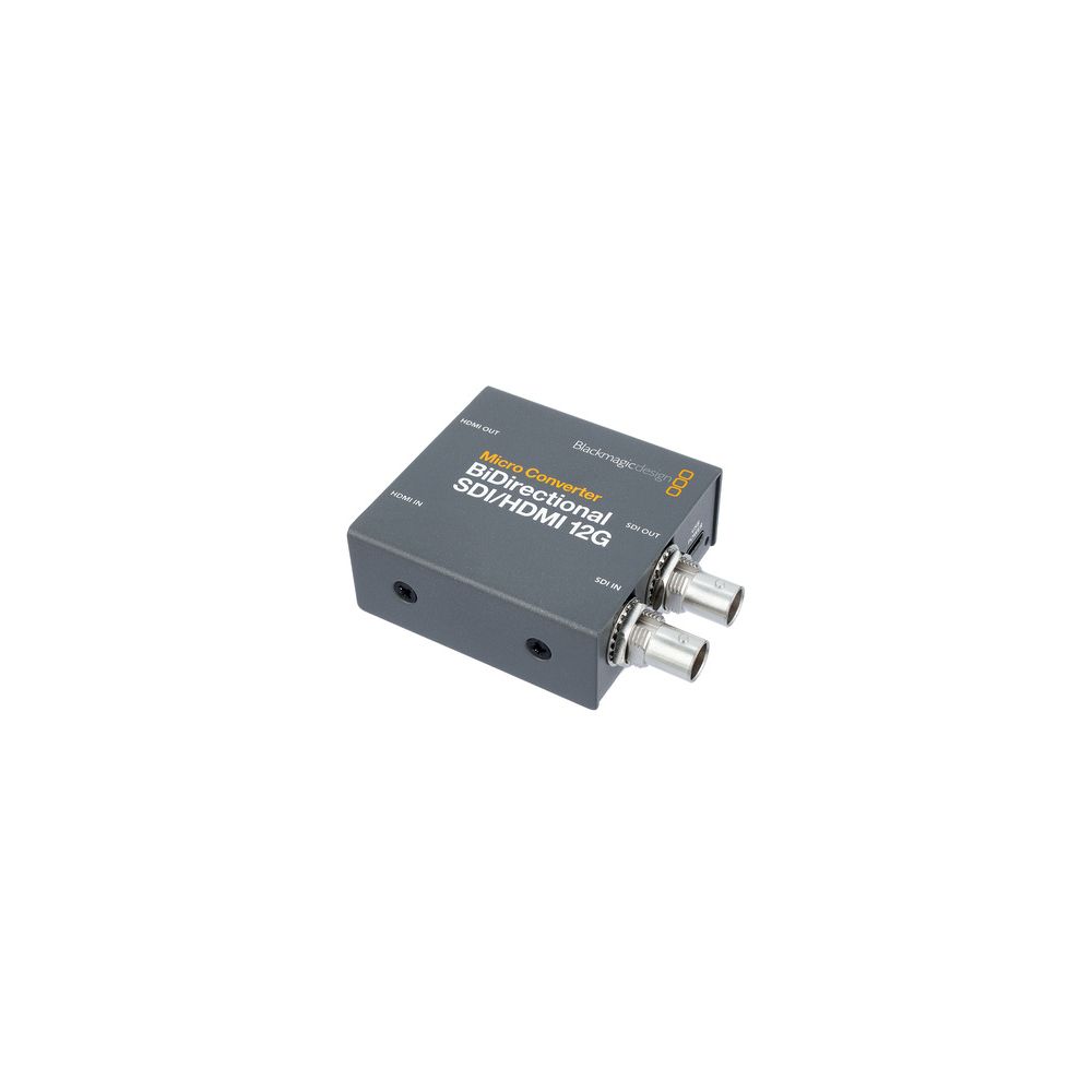 Signalkonverter Blackmagic Design MC BiDirect. SDI/HDMI 12G wPSU 1 Signalkonverter Blackmagic Design MC BiDirect. SDI/HDMI 12G wPSU — תמונת מוצר