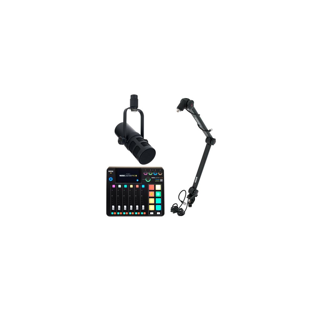 מקליט נייד Rode Rodecaster Pro II Mic Bundle1 1 מקליט נייד Rode Rodecaster Pro II Mic Bundle1 — תמונת מוצר