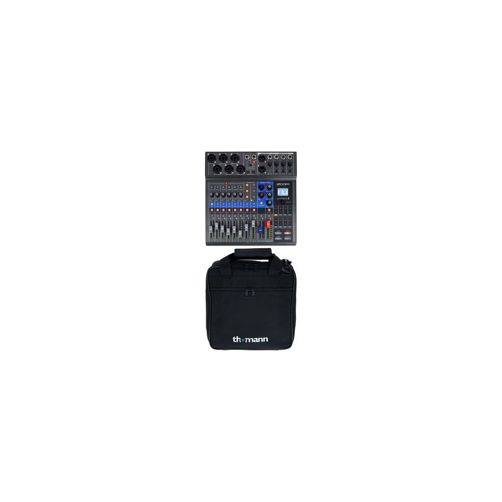 Mehrspur Kompaktstudios Zoom LiveTrak L-8 Bag Bundle 1 Mehrspur Kompaktstudios Zoom LiveTrak L-8 Bag Bundle — תמונת מוצר