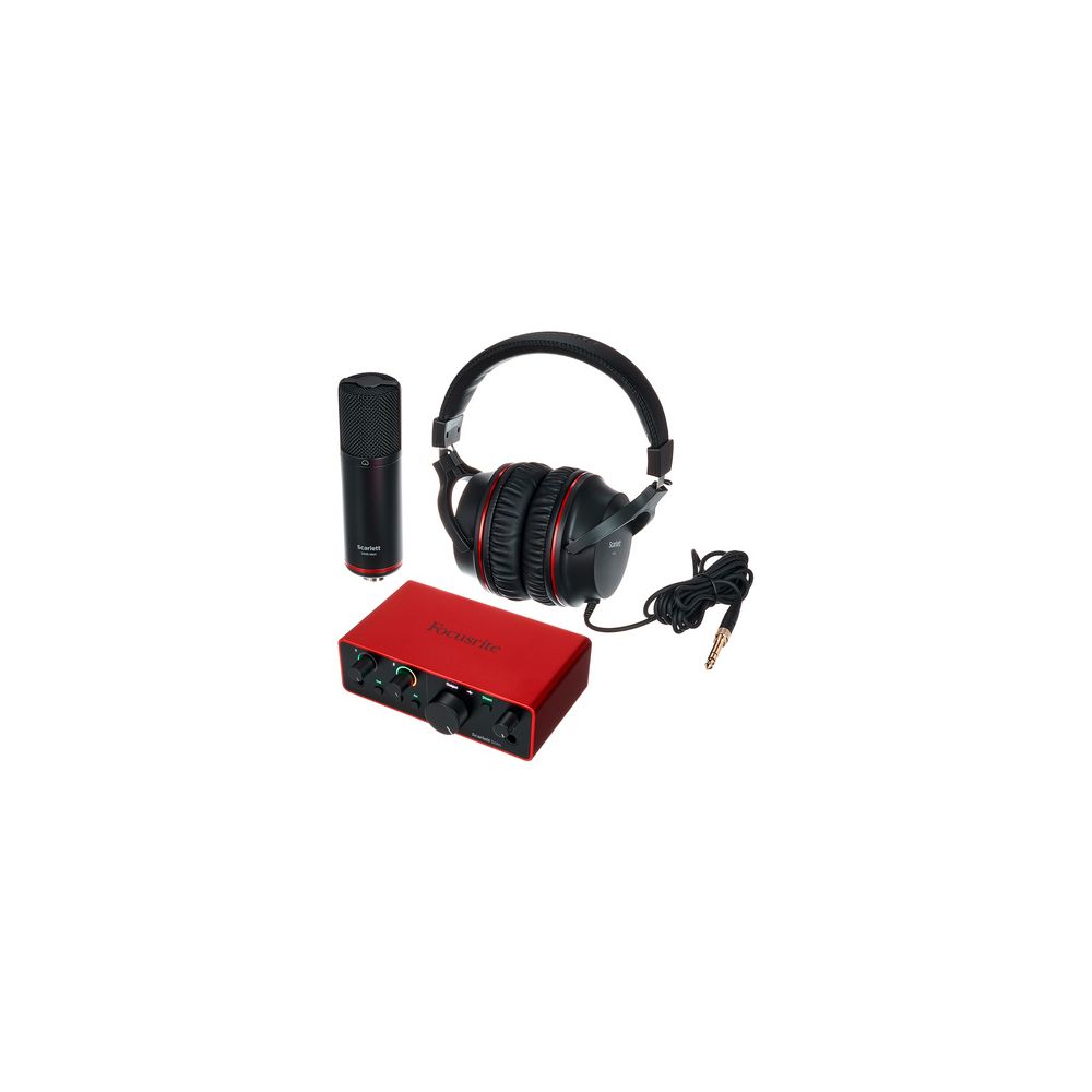 כרטיס קול Focusrite Scarlett Solo Studio 4th Gen. 1 כרטיס קול Focusrite Scarlett Solo Studio 4th Gen. — תמונת מוצר