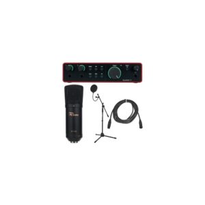 כרטיס קול Focusrite Scarlett 2i2 4th Gen. Mic Bund