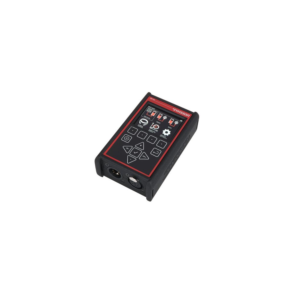בקר תאורה Swisson XMT-500 DMX Tester 1 בקר תאורה Swisson XMT-500 DMX Tester — תמונת מוצר