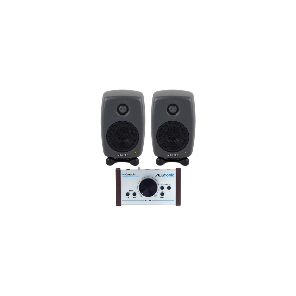 מוניטור אולפן Genelec 8010 AP M-Control Bundle 1 מוניטור אולפן Genelec 8010 AP M-Control Bundle — תמונת מוצר