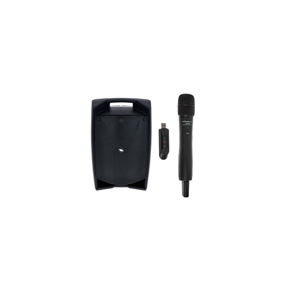 רמקול Bluetooth נייד Proel V10 Free Handheld Bundle 1 רמקול Bluetooth נייד Proel V10 Free Handheld Bundle — תמונת מוצר