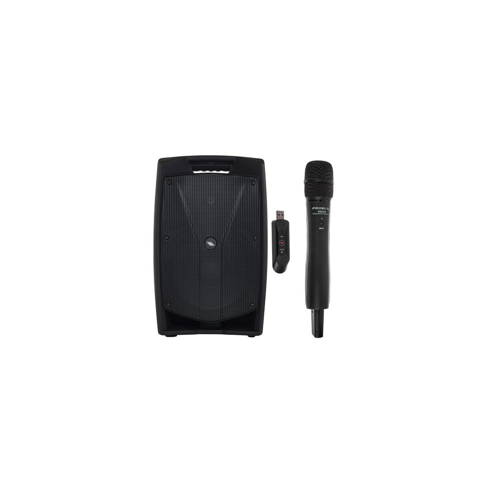 רמקול Bluetooth נייד Proel V12 Free Handheld Bundle 1 רמקול Bluetooth נייד Proel V12 Free Handheld Bundle — תמונת מוצר
