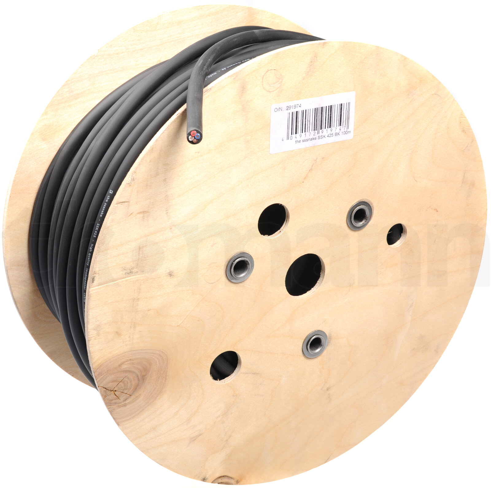 כבל אודיו the sssnake SSK 425 BK 100m 2 כבל אודיו the sssnake SSK 425 BK 100m — תמונה 2