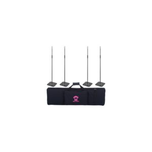 פנס PAR LED Ape Labs Universal Stand grey Bundle