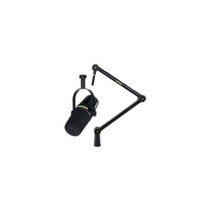 מיקרופון USB Shure MV7 Plus Broadcast Arm Bundle