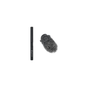 מיקרופון קונדנסר ממברנה קטנה Sennheiser MKE 600 DeadCat Bundle