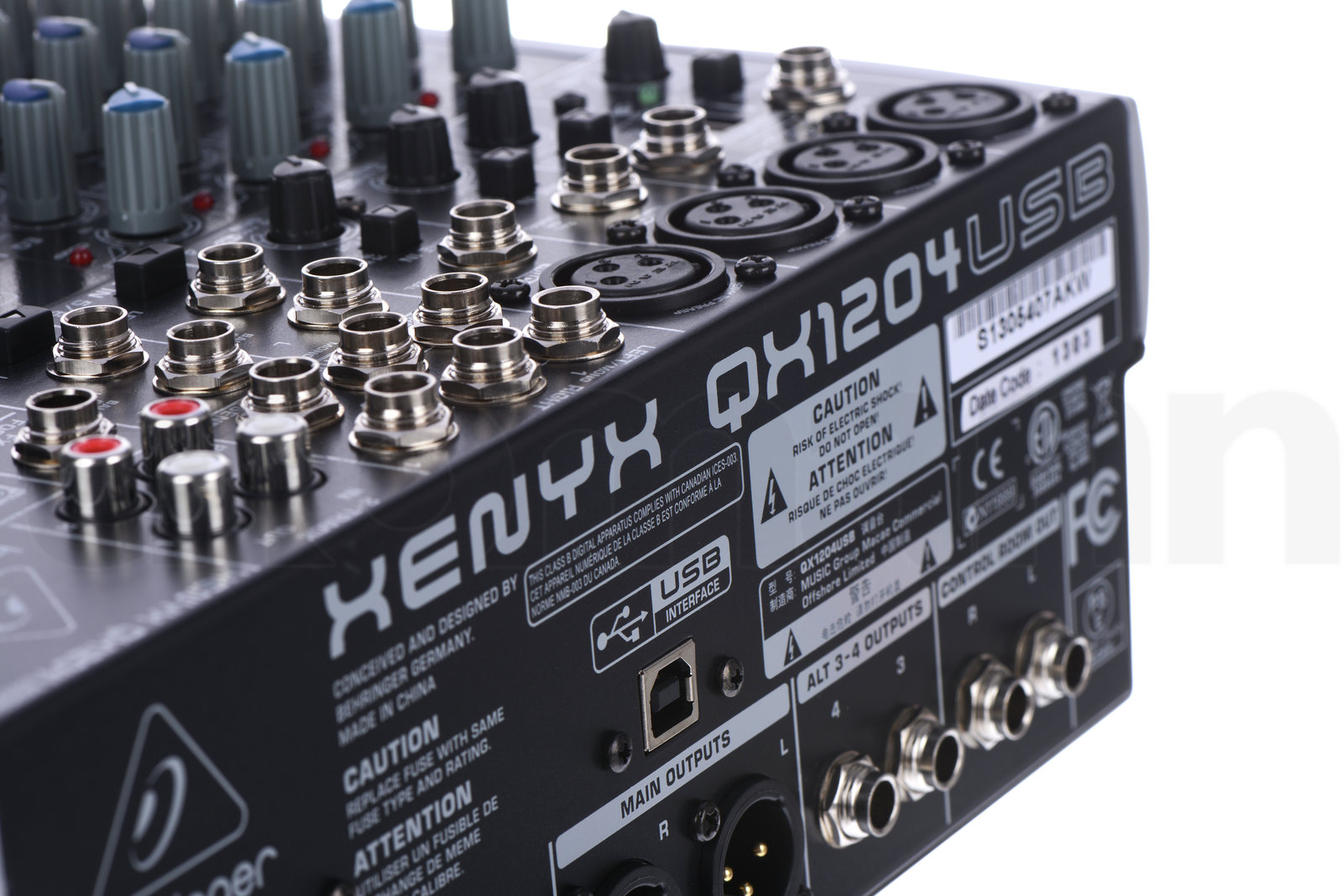 מיקסר Behringer Xenyx QX1204USB 6 מיקסר Behringer Xenyx QX1204USB — תמונה 6