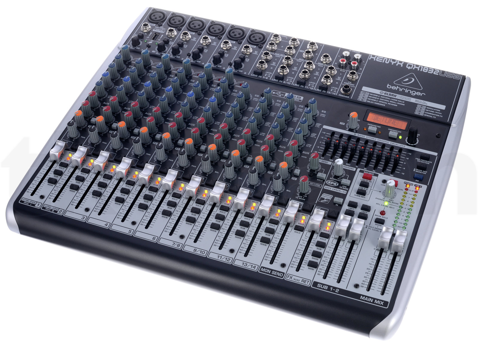 מיקסר Behringer Xenyx QX1832USB 2 מיקסר Behringer Xenyx QX1832USB — תמונה 2