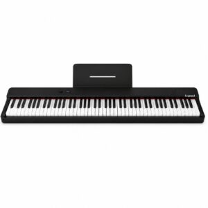 פסנתר מגנטי מתקפל LEGRAND MP300 שחור – 88 קלידים בגודל מלא, מתקפל מגנטית