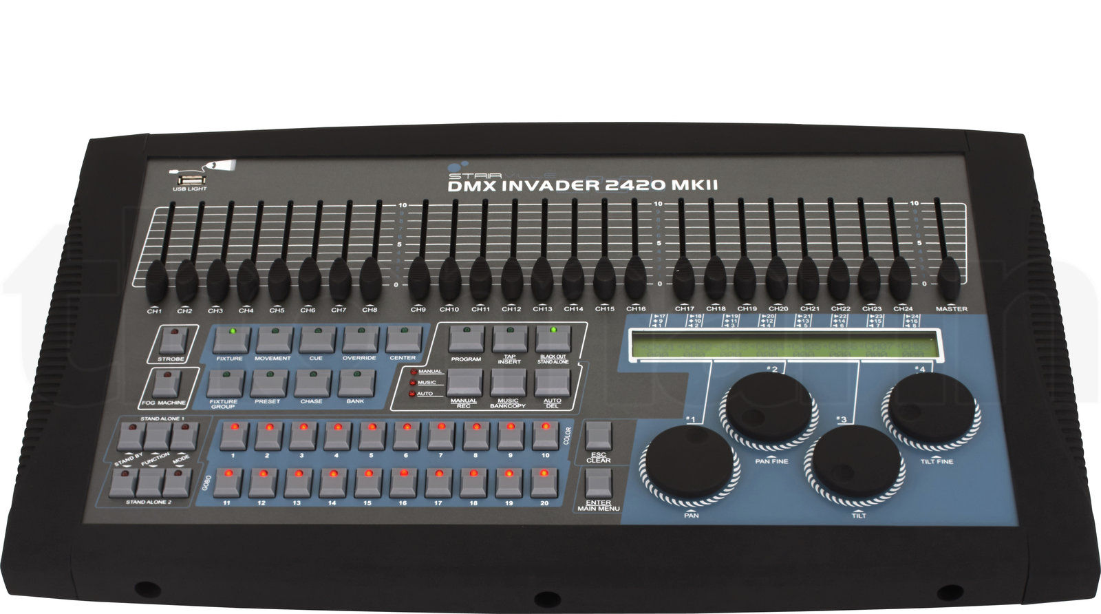 בקר תאורה Stairville DMX Invader 2420 MK II 3 בקר תאורה Stairville DMX Invader 2420 MK II — תמונה 3