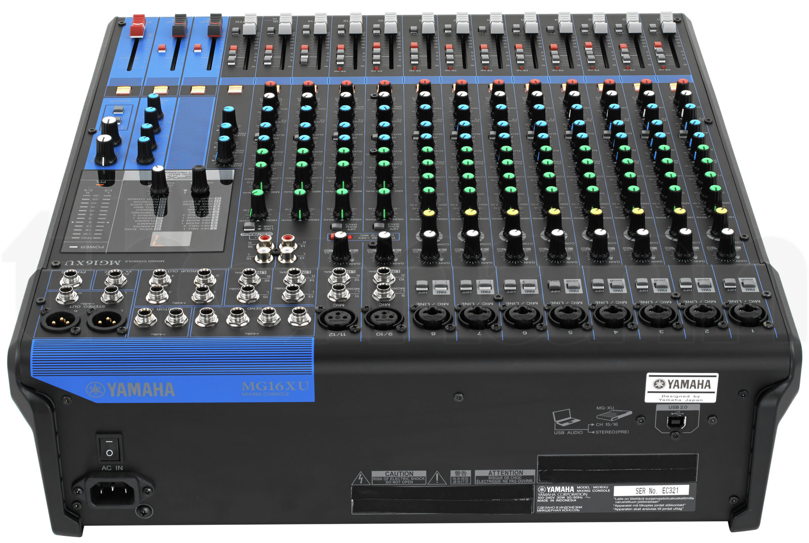 מיקסר Yamaha MG16XU 5 מיקסר Yamaha MG16XU — תמונה 5