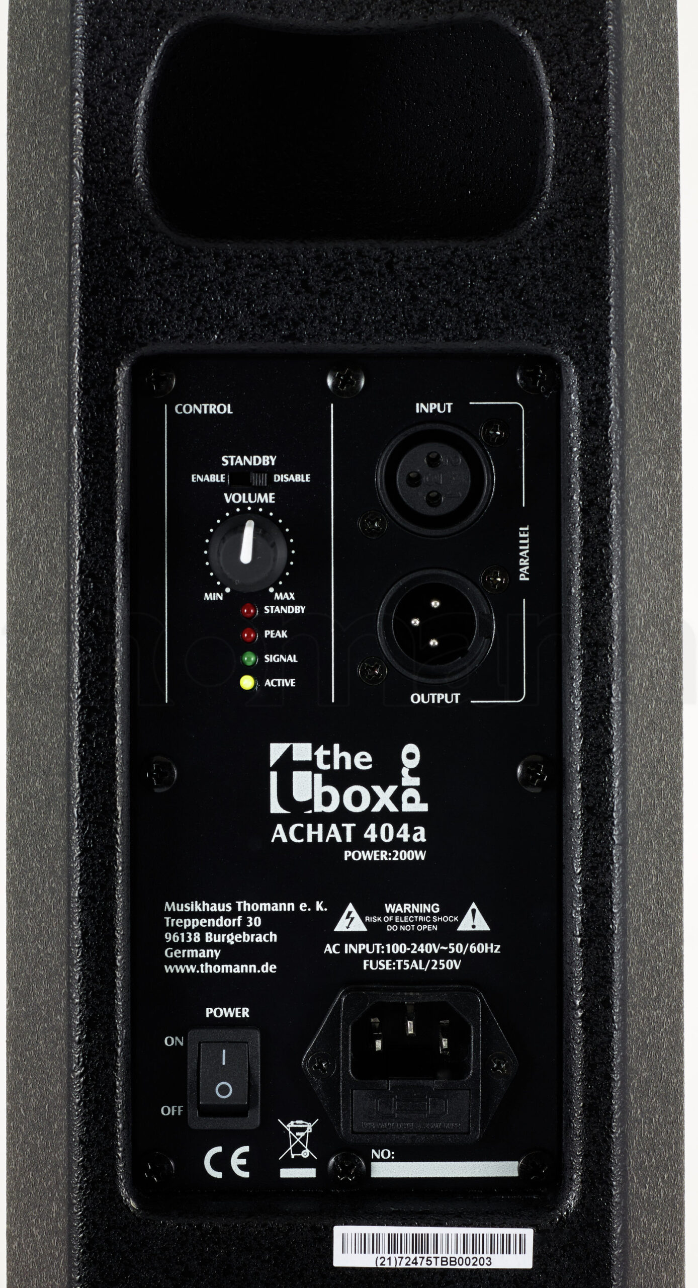 רמקול מוגבר the box pro Achat 404 A 6 רמקול מוגבר the box pro Achat 404 A — תמונה 6