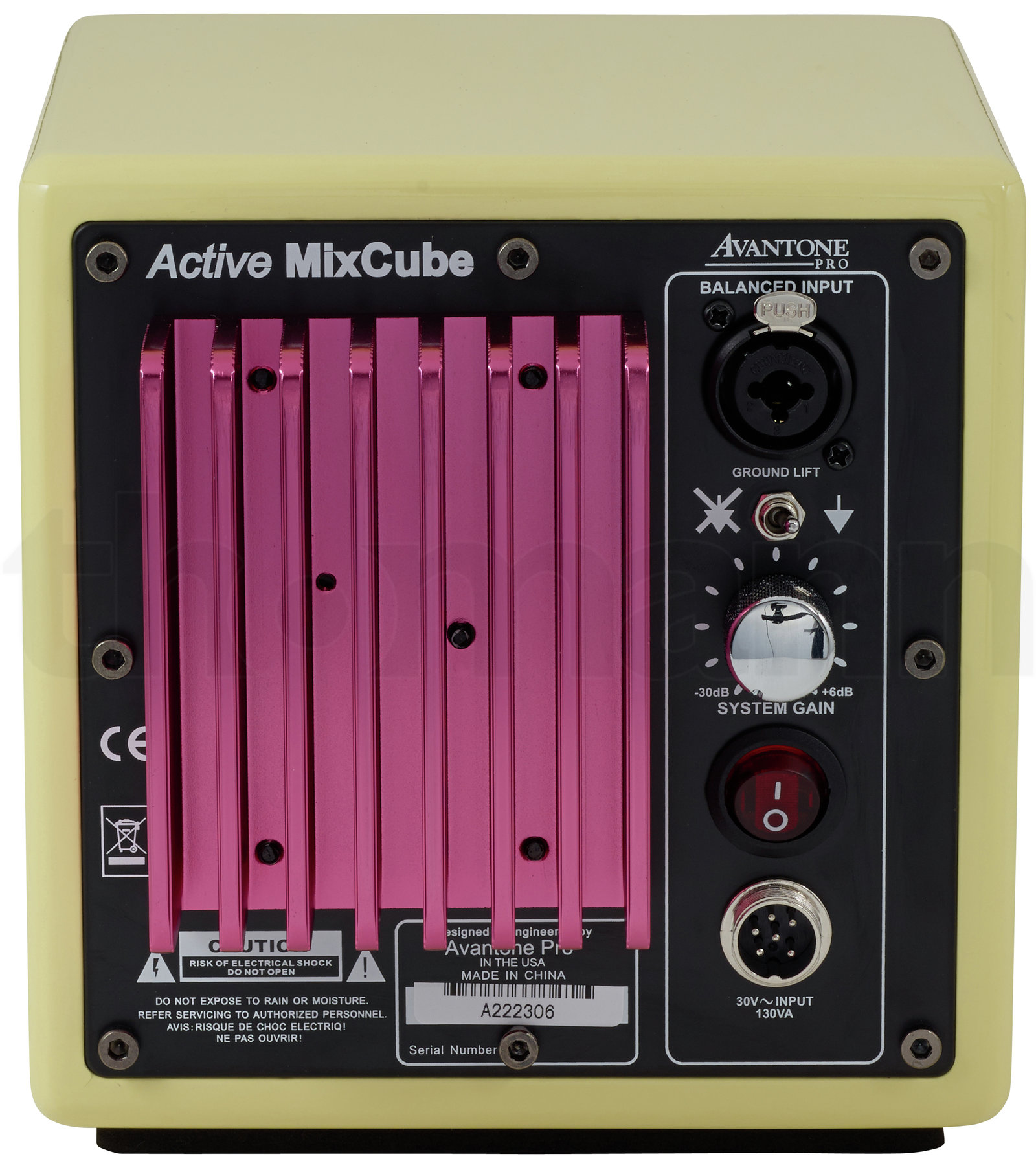 מוניטור אולפן Avantone MixCubes Active Single Cream 5 מוניטור אולפן Avantone MixCubes Active Single Cream — תמונה 5