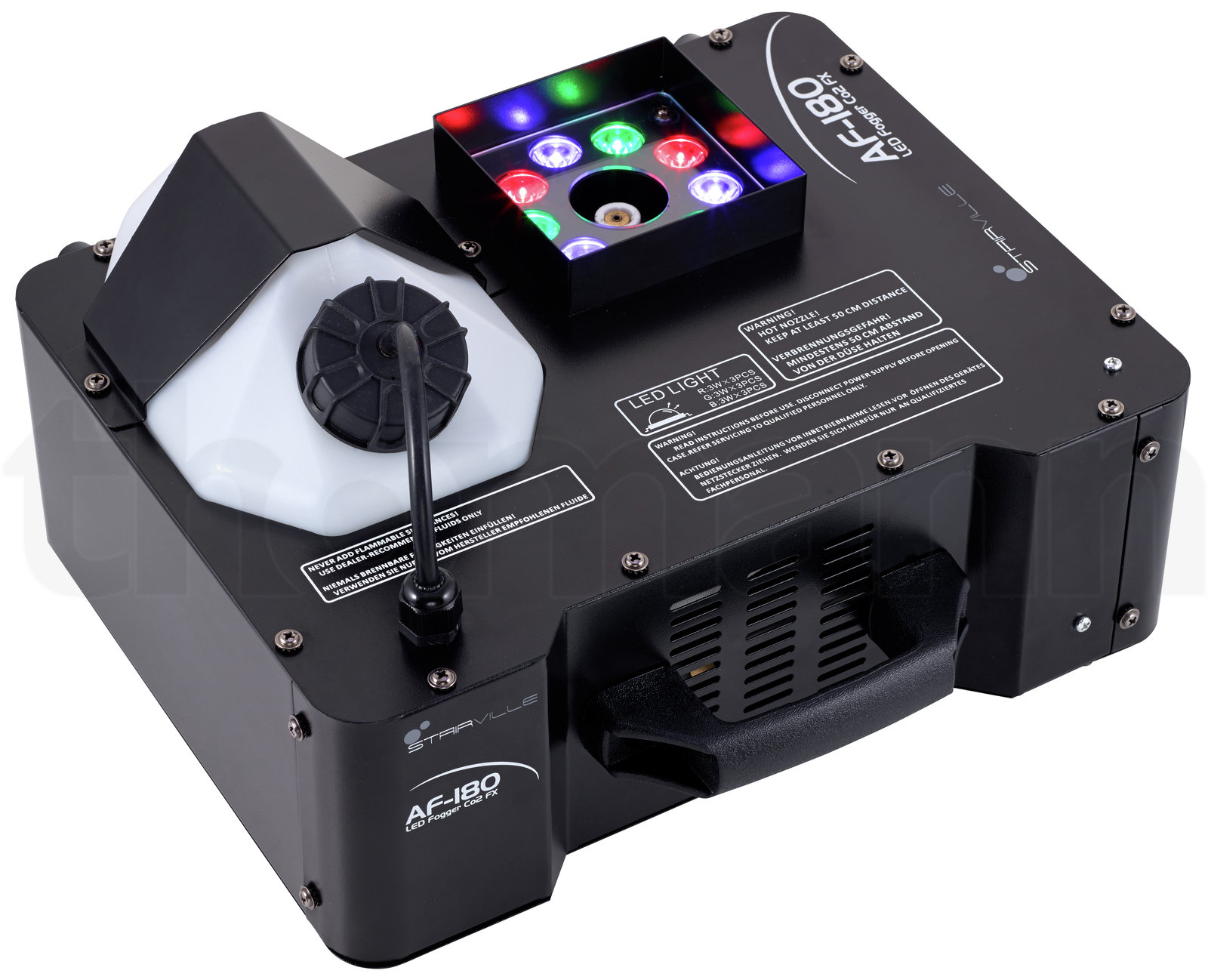 אפקט תאורה Stairville AF-180 LED Fogger Co2 FX DMX 4 אפקט תאורה Stairville AF-180 LED Fogger Co2 FX DMX — תמונה 4