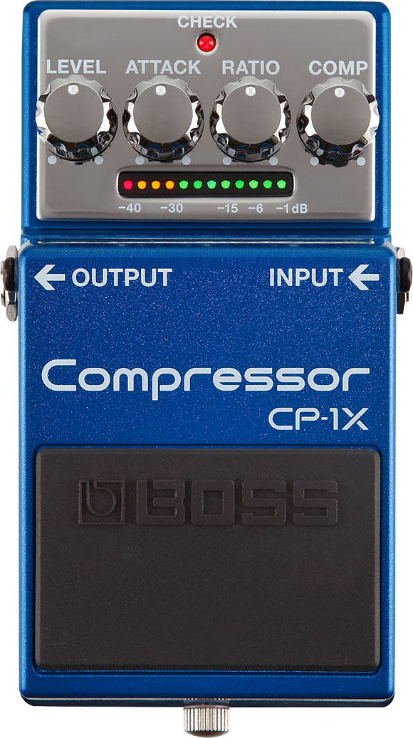 פדל קומפרסור לגיטרה בוס Boss CP1X 1 פדל קומפרסור לגיטרה בוס Boss CP1X