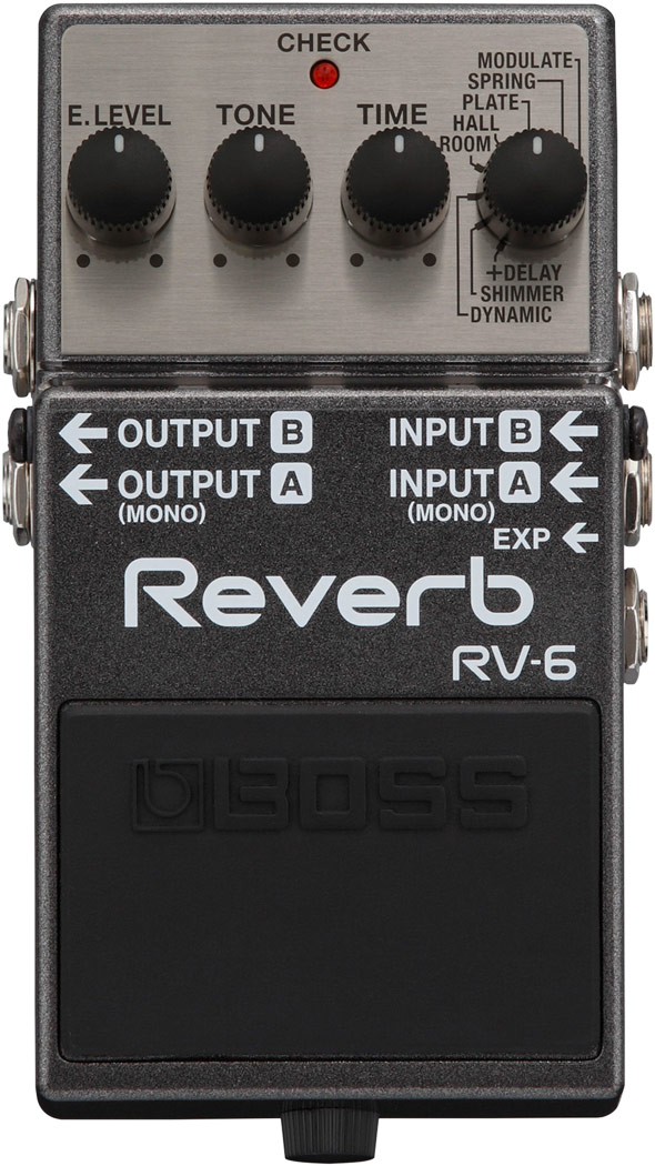 פדל Boss RV6 Digital Reverb 1 פדל Boss RV6 Digital Reverb