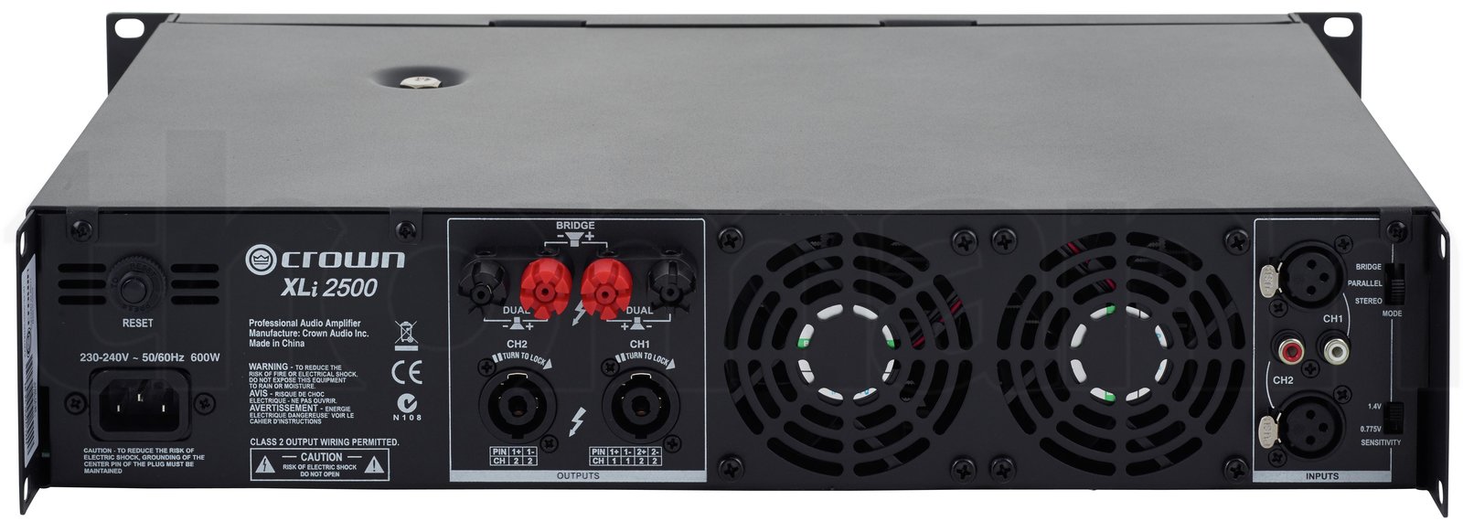 מגבר הספק Crown XLi 2500 4 מגבר הספק Crown XLi 2500 — תמונה 4