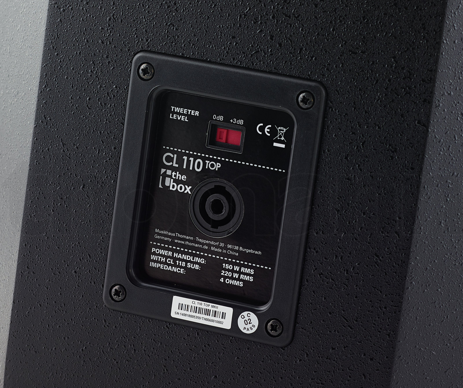 רמקול פסיבי the box CL 110 Top MK II 6 רמקול פסיבי the box CL 110 Top MK II — תמונה 6