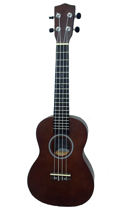 יוקללה קונצרט צבע חום כולל תיק Aloha UK-200-24-NT 1 יוקללה קונצרט צבע חום כולל תיק Aloha UK 200 24 NT