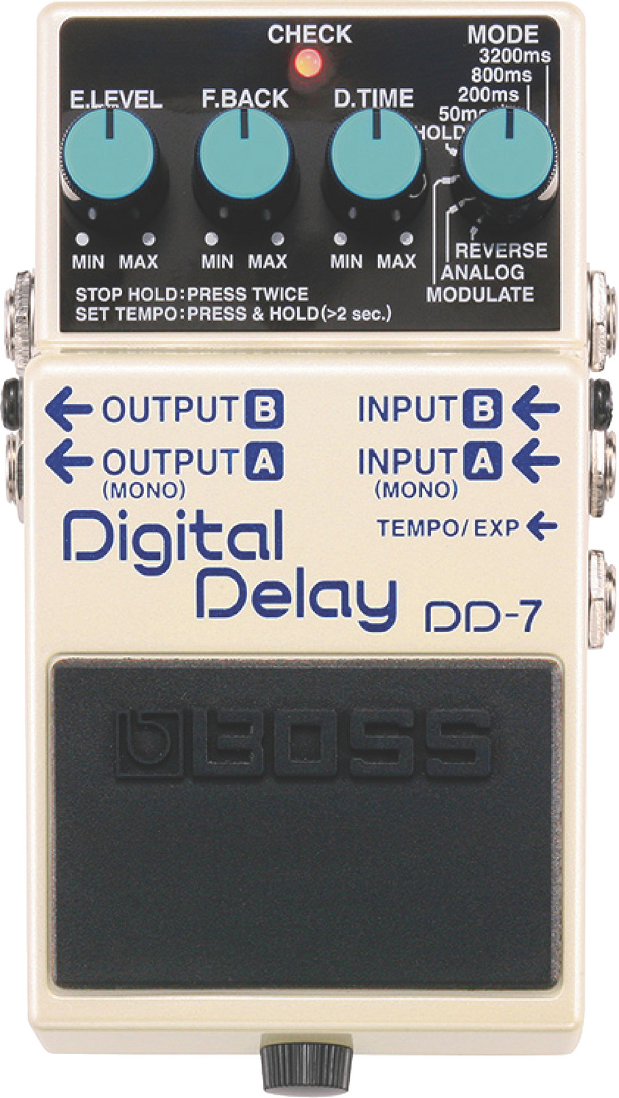 פדל לגיטרה חשמלית דיליי Boss DD7 1 פדל לגיטרה חשמלית דיליי Boss DD7