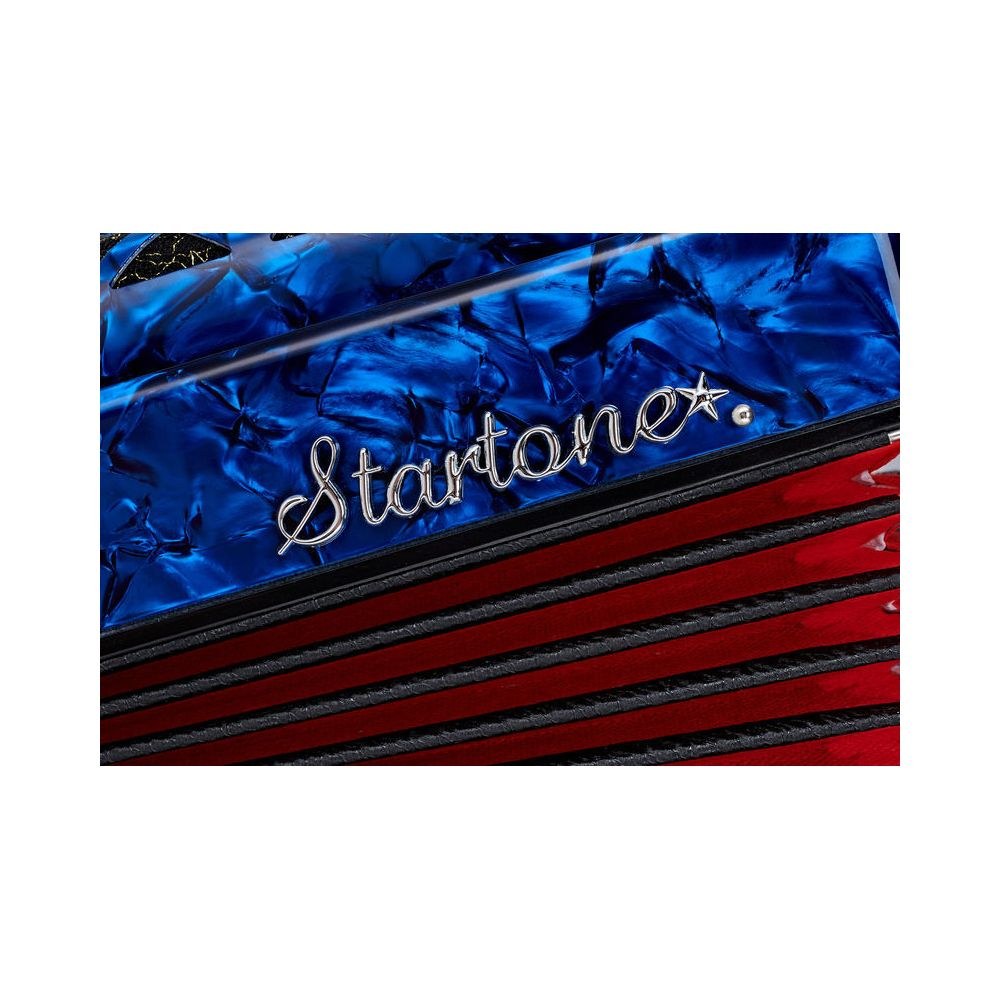 אקורדיון פסנתר 72 באסים Startone – 34 קלידים, 5 רגיסטרים, כולל תיק גב ורצועות, כחול (יבוא בלעדי) 7 האקורדיון הכחול של Startone – אקורדיון פסנתר, תמונה 7