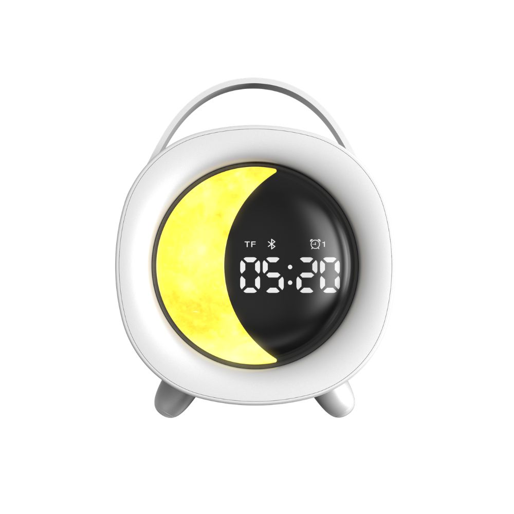 שעון מעורר עם רמקול Bluetooth Acoustic Concept AC-B346 – תאורת לילה, טיימר ורמקול 5W עם DSP 1 Acoustic Concept AC-B346 שעון מעורר עם רמקול Bluetooth