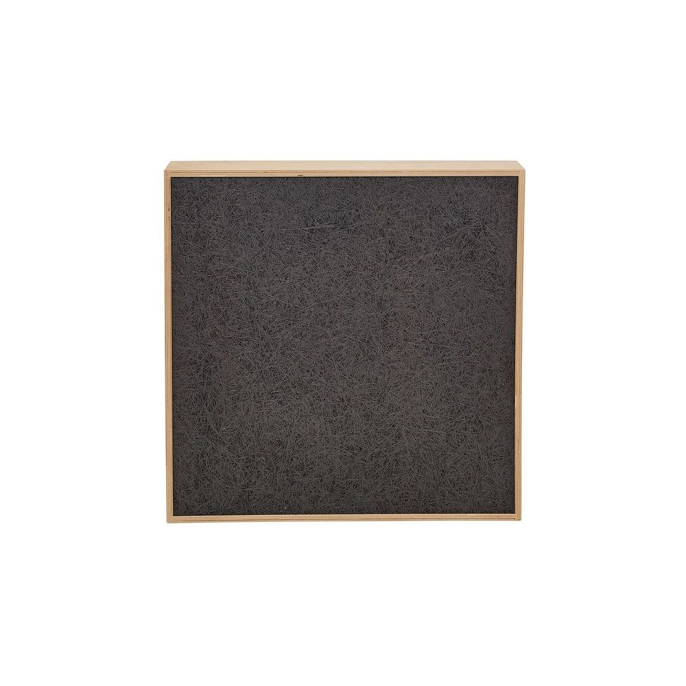 בולם אקוסטי t.akustik 60×60 ס״מ מצמר עץ וצמנט – לתדרים 250–4000 הרץ, מקדם בליעה 0.75, אפור 2 בולם צמר העץ האפור – בולם אקוסטי, תמונה 2