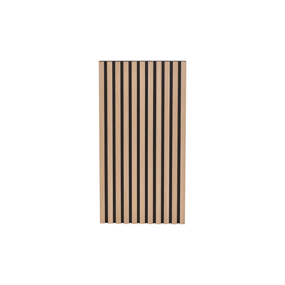 זוג בולמים אקוסטיים t.akustik עם פסי עץ – 120×60 ס״מ, לבד PET, מראה עץ בהיר, לקיר 2 זוג הבולמים עם פסי העץ – בולם אקוסטי לקיר, תמונה 2