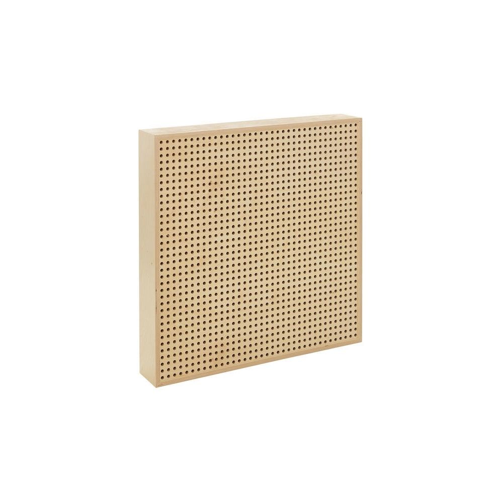 בולם אקוסטי מחורר t.akustik 60×60 ס״מ – לתדרי אמצע 200–3000 הרץ, מסגרת ליבנה, עומק 10 ס״מ 3 הבולם המחורר לתדרי האמצע – בולם אקוסטי מחורר, תמונה 3