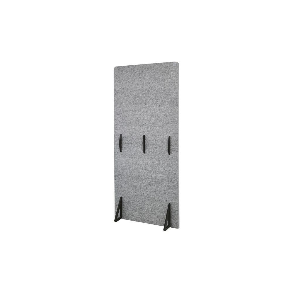 מחיצה אקוסטית ניידת t.akustik מלבד PET – 195×95 ס״מ, NRC 0.95, עומדת על רגליות, אפור-כסוף 1 מחיצה אקוסטית ניידת t.akustik מלבד PET – 195×95 ס״מ, NRC 0.95, עומדת על רגליות, אפור-כסוף