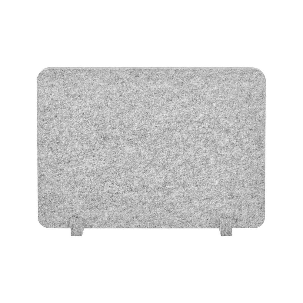 פאנל אקוסטי PET t.akustik 80×60 ס״מ – עם 2 רגליות, NRC 0.95, עמיד ללחות, אפור-כסוף 4 פאנל ה-PET של 80 ס״מ – פאנל אקוסטי, תמונה 4