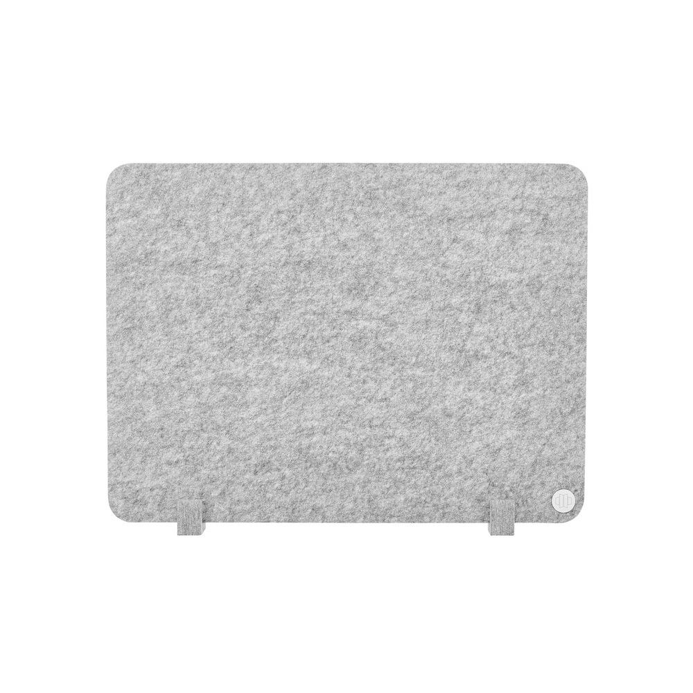 פאנל אקוסטי PET t.akustik 80×60 ס״מ – עם 2 רגליות, NRC 0.95, עמיד ללחות, אפור-כסוף 5 פאנל ה-PET של 80 ס״מ – פאנל אקוסטי, תמונה 5