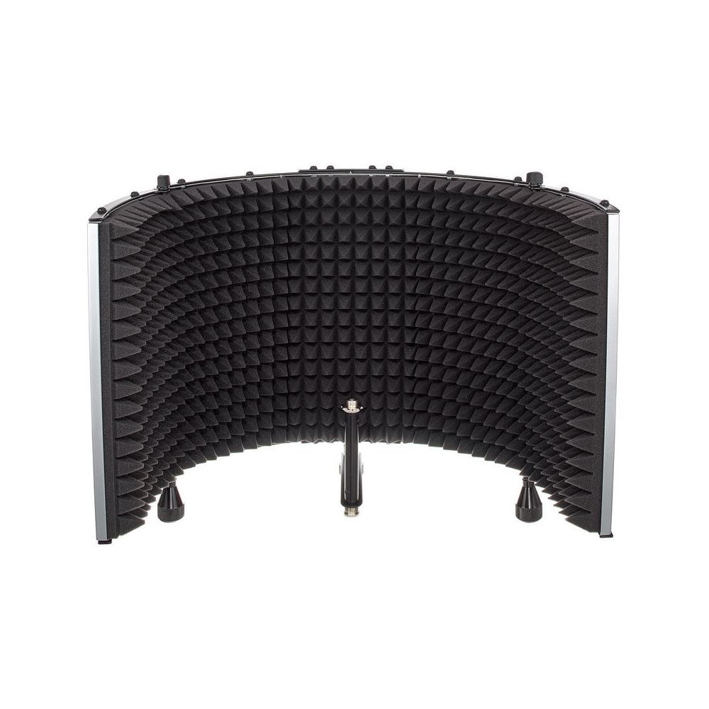 מסך אקוסטי למיקרופון the t.bone XL – 5 מקטעים מתקפלים, רוחב עד 80 ס״מ, לסטנד או לשולחן (יבוא בלעדי) 2 המסך האקוסטי XL של the t.bone – מסך אקוסטי למיקרופון, תמונה 2